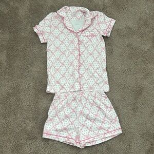 lsf x rr baby bow heart pajamas